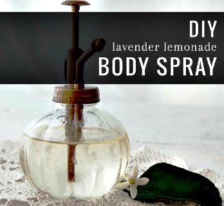 How to Make Lavender Lemonade Body Spray