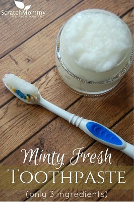 Minty Fresh Toothpaste Recipe With Only 3 Ingredients
