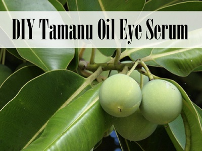 DIY Tamanu Oil Eye Serum