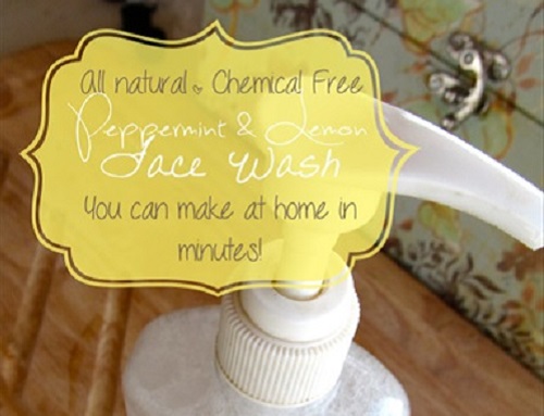 Peppermint & Lemon Face Wash